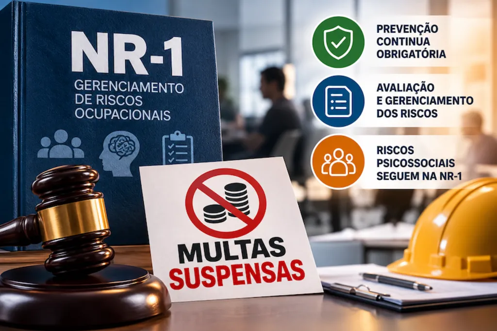 Decisão   sobre multas da NR-1