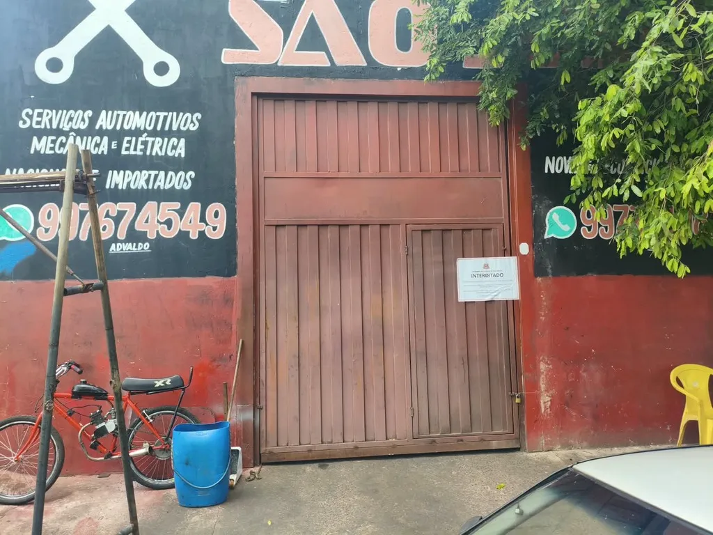 Estabelecimentos interditados